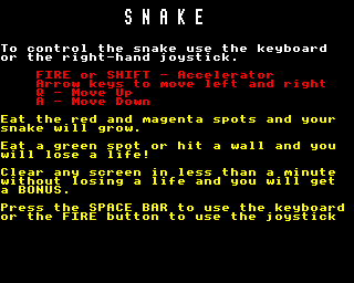 Snake Screenshot 0