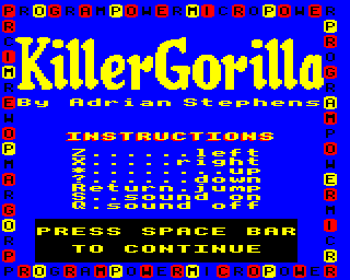 Killer Gorilla Screenshot 1