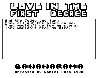 Love In The First Degree Screenshot 0
