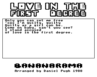 Love In The First Degree Screenshot 3