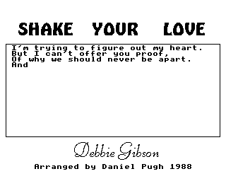 Shake Your Love Screenshot 0