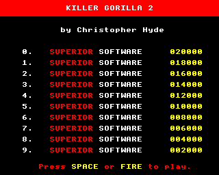 Killer Gorilla 2 Screenshot 1
