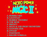MICRO POWER MAGIC 2 - A Nice Looking Menu Screen Done In Mode 1