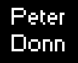 Click Here To Go To The Peter Donn Archive