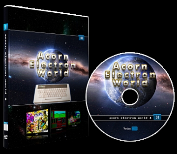 Acorn Electron DVD Cover & Disc