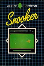 Snooker Cassette Cover Art