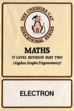 Maths 'O' Level Revision Part 2 3.5 Disc Cover Art