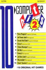 10 Computer Hits 2 Cassette Cover Art