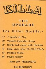 Killa Cassette Cover Art