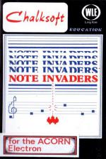 Note Invaders Cassette Cover Art