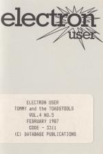 Electron User 4.05 Cassette Cover Art