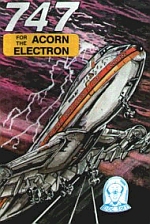 747 Flight Simulator Cassette Cover Art