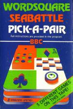 Wordsquare, Sea Battle, Pick-A-Pair Cassette Cover Art