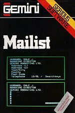 Mailist Cassette Cover Art