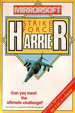 Strike Force Harrier Cassette Cover Art