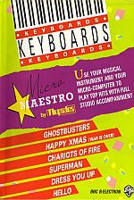 Micro Maestro Keyboards Cassette Cover Art