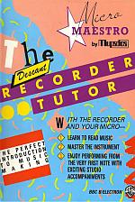 The Descant Recorder Tutor Cassette Cover Art
