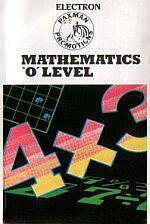 Mathematics 'O' Level Cassette Cover Art