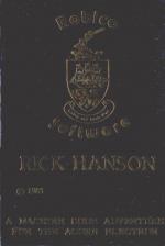 Rick Hanson Cassette Cover Art