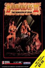 Barbarian II: The Dungeon Of Drax Cassette Cover Art