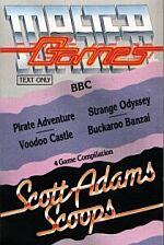 Scott Adams Scoops Cassette Cover Art