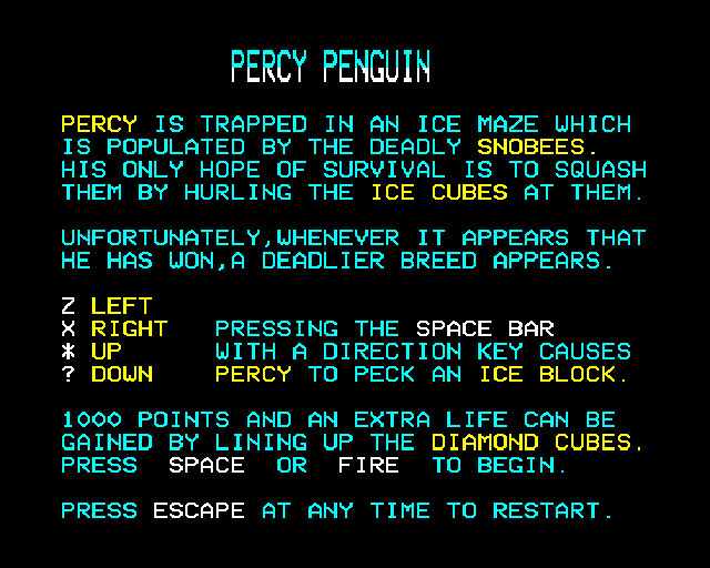 Percy Penguin Screenshot 1