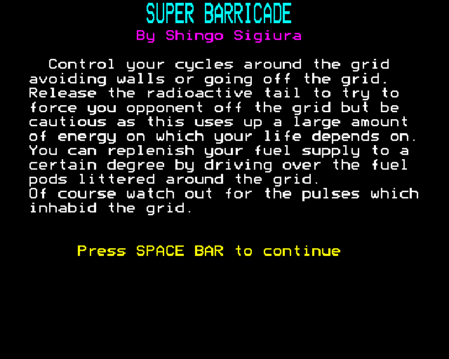 Barricades Screenshot 0