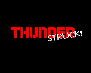 THUNDERSTRUCK Loading Screen