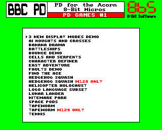 This first release of PD programs is a welcome start to things