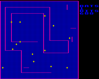 Tapeworm is a Centipede clone where the centipede is replaced by a line (Not nearly as attractive to look at) and the berries are replaced with '+'s