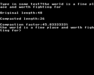 Text Compression Screenshot 1