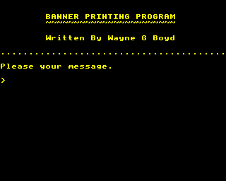 Banner Printer 1 Screenshot 0