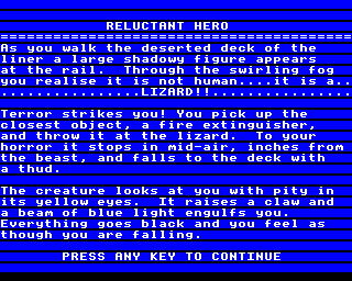 Reluctant Hero Screenshot 1