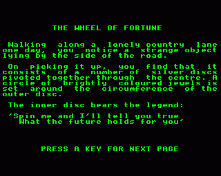 The Wheel Of Fortune Screenshot 1