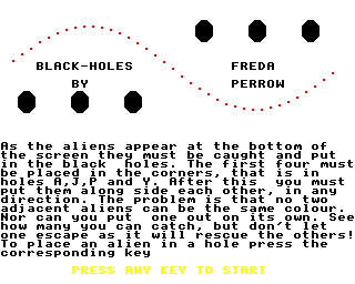 Black Holes Screenshot 0