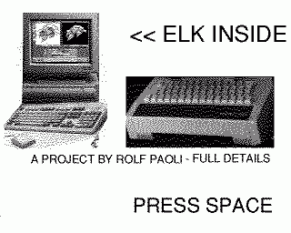 Elk In Archimedes Project Screenshot 0