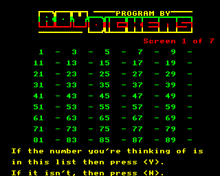 Magic Number Screenshot 1