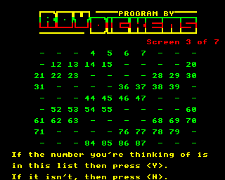 Magic Number Screenshot 2