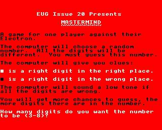 Mastermind Screenshot 0