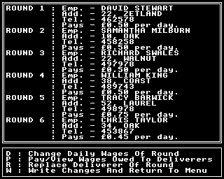 Newspaper Round Manager Screenshot 10