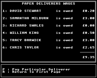 Newspaper Round Manager Screenshot 11