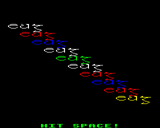 Pen-down Writing Eug Screenshot 0