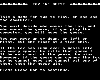 Fox And Geese Screenshot 0