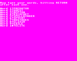 Wordsquare Screenshot 2