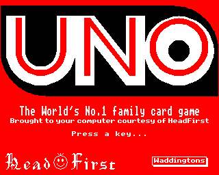 UNO - Complete With A Snazzy Loading Screen!