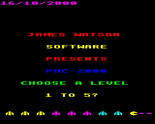 Pac 2000 Screenshot 0