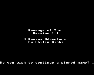 Revenge Of Zor Screenshot 1