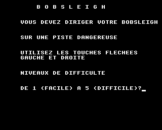 Le Bobsleigh Screenshot 0