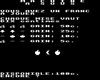 Machine Ã  Sous Screenshot 0