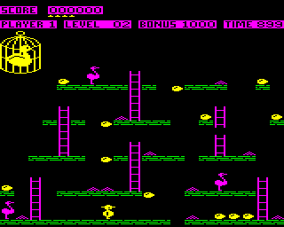 Chuckie Egg Alternative Levels Screenshot 1